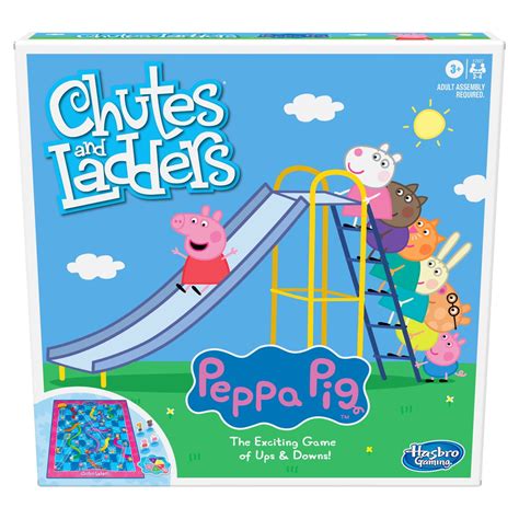 Chutes and Ladders: Peppa Pig Edition Board Game .
